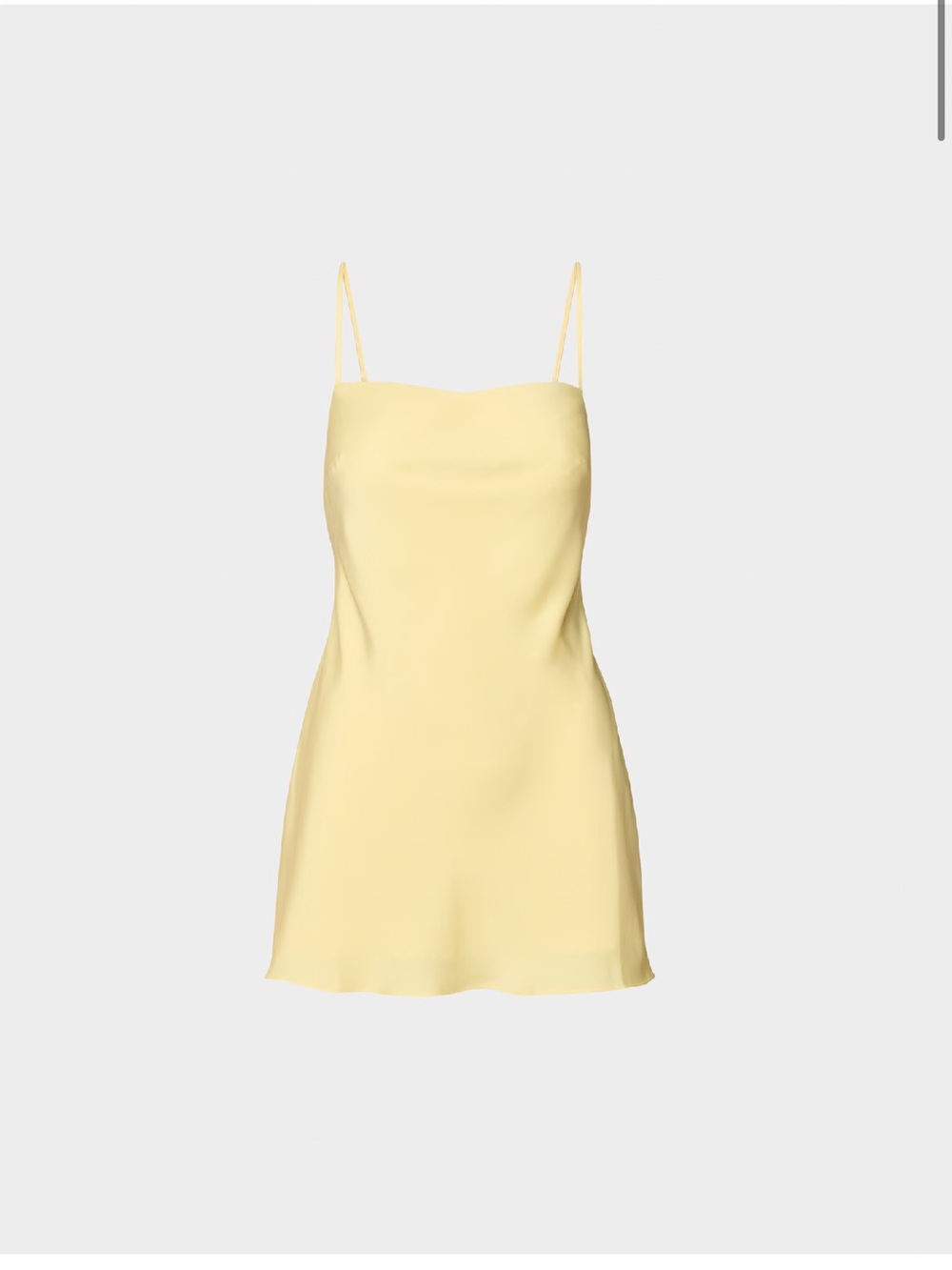 Aritzia Confession Satin Dress